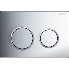 Кнопка смыва Geberit Omega 20 115.085.KH.1 хром/матовый хром