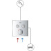 Смеситель Grohe Grohtherm SmartControl 29148000 для душа