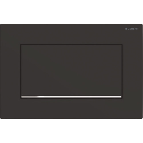 Кнопка смыва Geberit Sigma 30 115.893.14.1 черный матовый / хром глянцевый