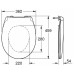 Сиденье для унитаза GROHE Bau Ceramic (с микролифтом), альпин-белый (39493000)