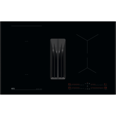 Индукционная стеклокерамическая панель с вытяжкой AEG NCH84B03AB