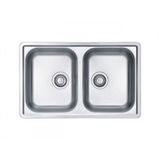 Мойка ALVEUS LINE 90 NAT-90 790X500 2X в комплекте с сифоном Мойка ALVEUS LINE 90 NAT-90 790X500 2X в комплекте с сифоном