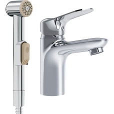 Смеситель AM.PM Sunny F85C03000 для раковины с гигиеническим душем Смеситель AM.PM Sunny F85C03000 для раковины с гигиеническим душем