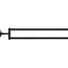 Полотенцедержатель Duravit Starck T 0099414600 черный, двойной