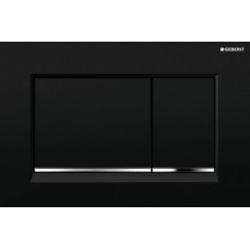 Кнопка смыва Geberit Sigma 30 115.883.KM.1 черная / хром