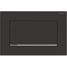 Кнопка смыва Geberit Sigma 30 115.893.14.1 черный матовый / хром глянцевый