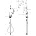 Смеситель для кухни (мойки) hansgrohe Focus M41 31815670