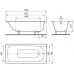 119812030001  Kaldewei  Ванна Eurowa ванна мод. 312-1 170х70