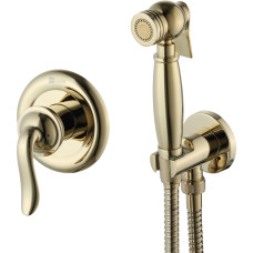 Гигиенический душ Lemark Brava LM4719G со смесителем, С ВНУТРЕННЕЙ ЧАСТЬЮ