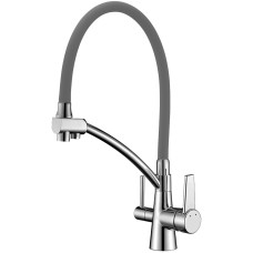 Смеситель Lemark Comfort LM3071C-Gray для кухонной мойки Смеситель Lemark Comfort LM3071C-Gray для кухонной мойки