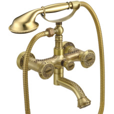 Смеситель Lemark Jasmine LM6614B для ванны с душем Смеситель Lemark Jasmine LM6614B для ванны с душем