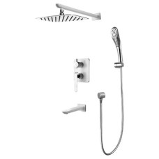 Смеситель Lemark Melange LM4922CW для ванны и душа, встраиваемый Смеситель Lemark Melange LM4922CW для ванны и душа, встраиваемый