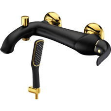 Смеситель Lemark Swan LM5402BG для ванны с душем Смеситель Lemark Swan LM5402BG для ванны с душем