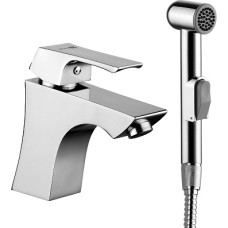 Смеситель Lemark Unit LM4516C для раковины с гигиеническим душем Смеситель Lemark Unit LM4516C для раковины с гигиеническим душем