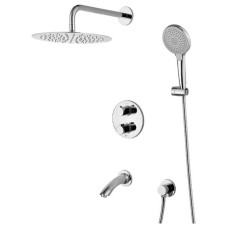 Смеситель Lemark Yeti LM7822С термостатический для ванны и душа, встраиваемый Смеситель Lemark Yeti LM7822С термостатический для ванны и душа, встраиваемый