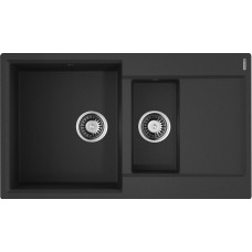 Мойка кухонная Omoikiri Daisen 86-2 черная Мойка кухонная Omoikiri Daisen 86-2 черная