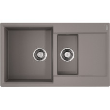 Мойка кухонная Omoikiri Daisen 86-2-GR leningrad grey Мойка кухонная Omoikiri Daisen 86-2-GR leningrad grey