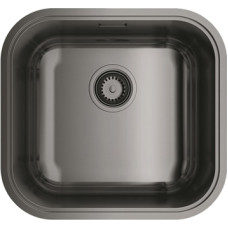 Мойка кухонная Omoikiri Omi 44-U/IF GM вороненая сталь Мойка кухонная Omoikiri Omi 44-U/IF GM вороненая сталь