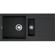 Мойка кухонная Omoikiri Sakaime 86-2-BL черная Мойка кухонная Omoikiri Sakaime 86-2-BL черная