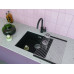 Мойка кухонная Omoikiri Yamakawa 55-U/I-GB Artceramic/графит Мойка кухонная Omoikiri Yamakawa 55-U/I-GB Artceramic/графит