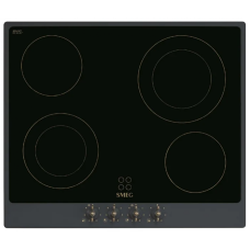 Встраиваемая электрическая варочная панель Smeg P864AO Встраиваемая электрическая варочная панель Smeg P864AO
