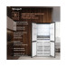 Отдельностоящий холодильник с инвертором Weissgauff WCD 450 BgNF Built-in Отдельностоящий холодильник с инвертором Weissgauff WCD 450 BgNF Built-in