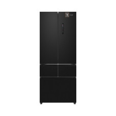 Отдельностоящий холодильник Weissgauff WFD 450 Built-in Inverter NoFrost Dark Inox