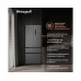 Отдельностоящий холодильник Weissgauff WFD 450 Total NoFrost Inverter Dark Grey Built-in