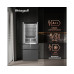 Отдельностоящий холодильник Weissgauff WFD 450 Total NoFrost Inverter Dark Grey Built-in