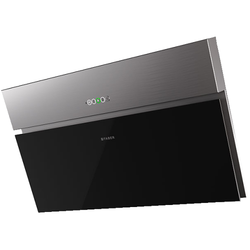 Наклонная вытяжка Faber ONYX-V BK GLASS/X A90 330.0543.437