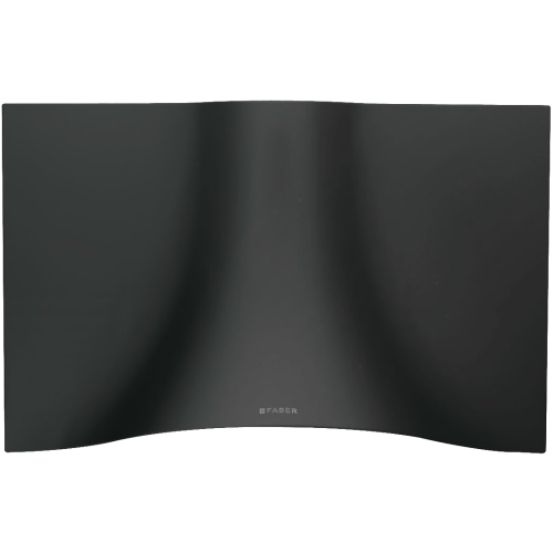 Наклонная вытяжка Faber VEIL BK A90 110.0324.954