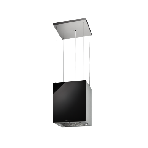 Островная вытяжка Kuppersbusch DI 3800.0 S Черное стекло