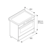 Варочный центр Bertazzoni MAS95I1EXT