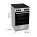 Электрическая плита Gorenje GEC5A11SG Электрическая плита Gorenje GEC5A11SG