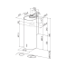 Вытяжка Faber настенная CYLINDRA/2 EV8 2EL XH890 Вытяжка Faber настенная CYLINDRA/2 EV8 2EL XH890