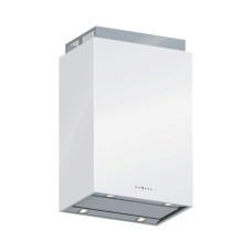 Вытяжка Falmec Design+ LAGUNA isola 60 inox vetro bianco (800)