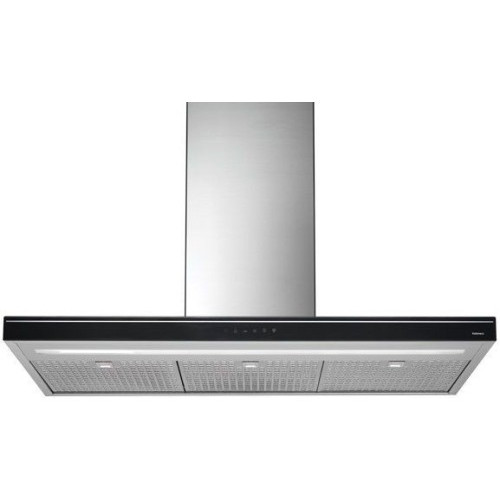Вытяжка Falmec Design LUCE 90 inox vetro nero (800)