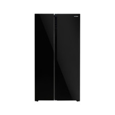 Холодильник Hyundai CS5003F черное стекло Холодильник Hyundai CS5003F черное стекло