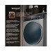 Cтиральная машина с сушкой Weissgauff WMD 58411 Direct Drive Inverter Premium Steam Grey