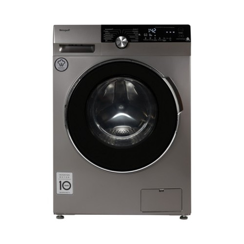 Стиральная машина Weissgauff WM 4947 DC Inverter Steam Silver