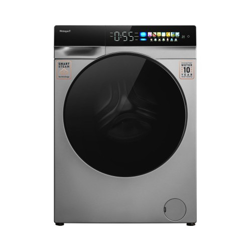 Стиральная машина с инвертором и паром Weissgauff WM 998 Full Touch DC Inverter Steam Silver