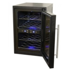 Двухзонный винный шкаф Climadiff DUOVINO/1wood Двухзонный винный шкаф Climadiff DUOVINO/1wood