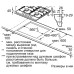 Газовая варочная панель Bosch PCP6A5B90M