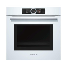 Духовой шкаф с микроволнами и паром Bosch HNG6764W6