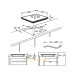 Встраиваемая индукционная варочная панель Electrolux LIV63431BW