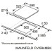 Индукционная варочная панель MAUNFELD CVI594MBK2
