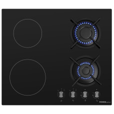 Комбинированная варочная панель Homsair HOMSair HG641VBK Комбинированная варочная панель Homsair HOMSair HG641VBK