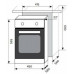 Электрический духовой шкаф Evelux EO 420 PX