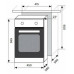 Электрический духовой шкаф Evelux EO 420 PX