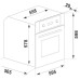 Электрический духовой шкаф MILLEN MEO 6003 BL Электрический духовой шкаф MILLEN MEO 6003 BL